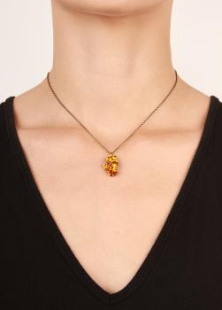 Orange - Petit Glamour - Halskette von Konplott